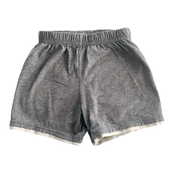 Garanimals casual play pull-on shorts 18 Months gray elastic waist white trim - Picture 1 of 6
